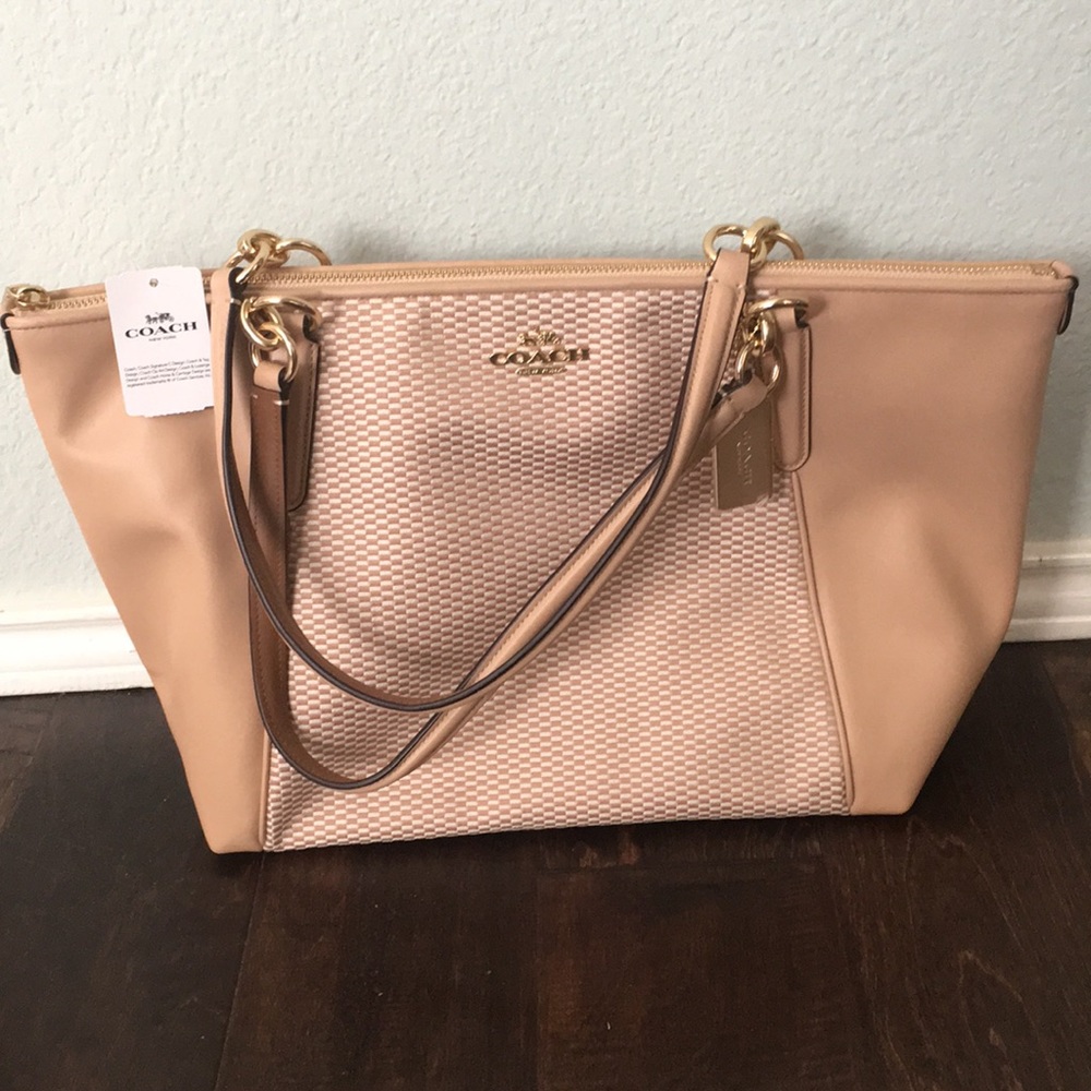 Brand New Coach Milk Ava Tote